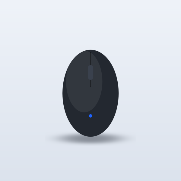 Souris sans fil (illustration)